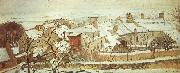 Camille Pissarro Winter painting